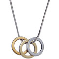 Tungsten Carbide Multi-circle Necklace