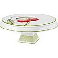 Villeroy & Boch Cascara 8.25-inch Footed Cake Dish