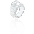 Genuine Crystal Heart Ring