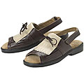 Sandbaggers Kiltie II Brown Women's Golf Shoes