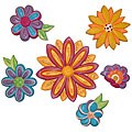 Outer Edges 'Groovy Flowers' Wall Art