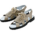 Sandbaggers Kiltie Taupe Women's Golf Shoes
