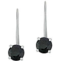 Sterling Silver Sapphire Drop Earrings