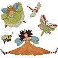 Outer Edges 'Fairy Doing Splits and Bugs' Wall Art