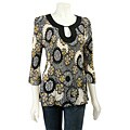 Nicola Women's Long Bell-sleeve Top
