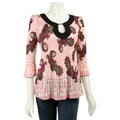 Nicola Women's Long Bell-sleeve Top