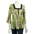 Nicola Women's Long-sleeve Square Neck Top