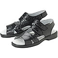 Sandbaggers Paige Black Croc Ladies' Golf Shoes