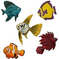 Outer Edges 'Tropical Fish' Wall Art