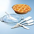 Anchor Hocking 2-piece Pie Set with Cooking Tools