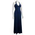 Max & Cleo Women's Banded Halter Jersey Dress