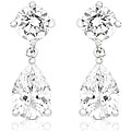 18k White Gold 2ct TDW Diamond Earrings (DE,SI)