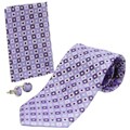 Boston Traveler Men's Tiled Tie Set