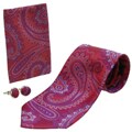 Boston Traveler JS Series Paisley Extra-long Men's Tie Gift Set