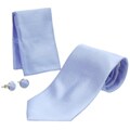 Boston Traveler JS Series Woven Extra-long Men's Tie Gift Set