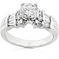 14k Gold 1 3/5ct TDW Round Diamond Ring (G-K,VS-SI) (Size 6.5)