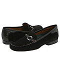 H.S. Trask Bluebell black kidsuede