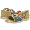 Primigi Kids Des-E (Infant/Toddler) Beige/Blue (Azzuro)