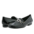 Trotters Miah Black Wrinkle Patent