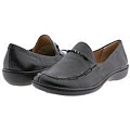 Hush Puppies Beadworks Black Leather(Size 6 EW (EE))
