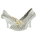 Irregular Choice 2947-4 White Ribbon