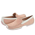 H.S. Trask Discovery Rose Smoke Nubuck W/White Calf