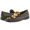 H.S. Trask Hudson Pony Hair-Camel/Dark Brown