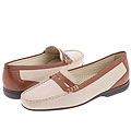 Trotters Francie II Alabaster & Tan Leather