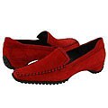Ecco City Barcelona Moc Cherry Red Suede(Size 38 (US Women's 7-7.5) M)