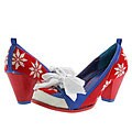 Irregular Choice Ivana Red/White/Blue Knit