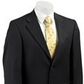Kenneth Cole New York Men's Blue Stripe 2-button Suit