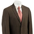 Kenneth Cole New York Men's Brown Stripe 2-button Suit