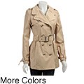 Miss Sixty Women's Double-breasted Trench Coat