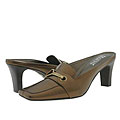 Franco Sarto Quale Brown Metallic Nappa