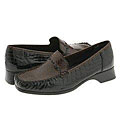 Rieker 41052 Black Patent Croc