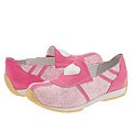 Little Laundry Kids Dani (Toddler/Youth) Fuchsia Leather/Cracked Suede