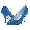 Cynthia Rowley Tennis Teal Suede