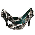 Irregular Choice China Doll Black/White/Bronze