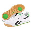 Reebok Lifestyle Supercourt Tab White/Black/Green/(Size 6.5 D - Medium)