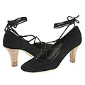 AK Anne Klein Chaffon Black Suede
