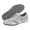 Ecco Active Tie Silver Suede/Silver Metallic Leather