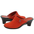 AK Anne Klein Viva Orange Rust/Real Teal Suede