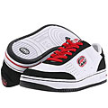 Red by Marc Ecko Cartel - Citten White Leather/Black & Red Trim