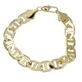 14k Gold Overlay Super Gucci-style Link Bracelet