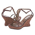 Charles David Mali Dark Brown Satin