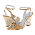 Cynthia Rowley Trader Tan Suede/Natural Tweed/Jade