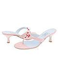 Cynthia Rowley Titanic Pale Pink Suede/Coral