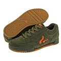 Sneaux Ska Olive/Orange Suede