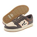 Sneaux Pipe Chocolate/Cream/Oragne Leather/Suede