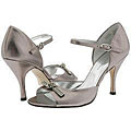 AK Anne Klein Lillia Pewter Leather(Size 9.5 M)